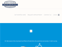 Tablet Screenshot of drbarrowes.com